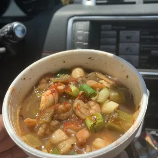 Seafood gumbo