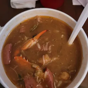 Large gumbo
