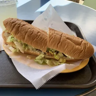 Crawfish Tail Po'boy