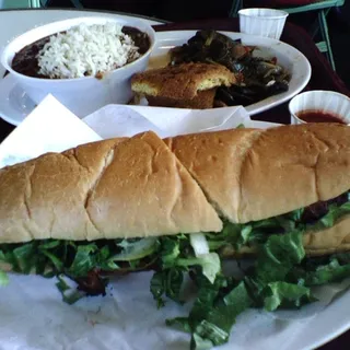 Fresh Snapper Po'boy