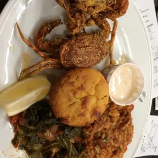 Soft Shell Crab Po'boy