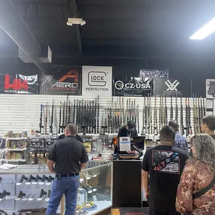 How busy it was when I got my pistol, waited hours. Put your name on the waiting list when you arrive.
