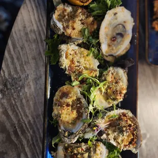 Oysters Rockefeller ....delish