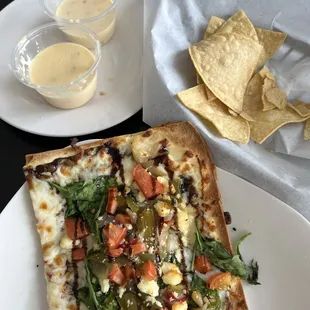Veggie flat bread , 1/4 piece...