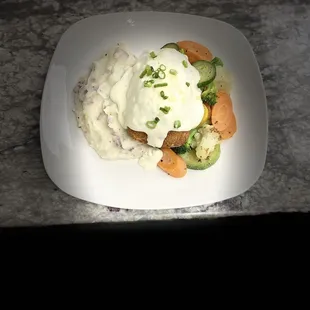 a plate of food