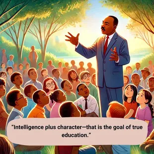 Today, we honor the life and legacy of Dr. Martin Luther King Jr.

A leader who inspired millions with his vision of equality and peace.