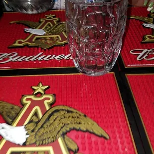 In re: to Bryant B. Booth MUGS hold the same amount unless you stop 1 1/2 from the top or WEIGH down the liquid with oranges.