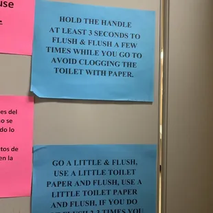 so many instructions just to flush, like just fix the toilet