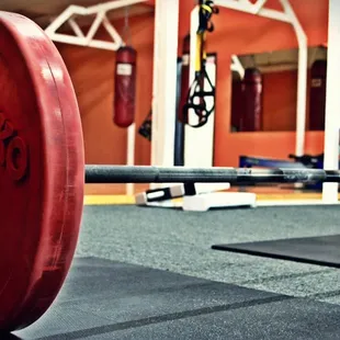 Lifting in our new room.