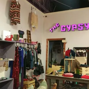 We also carry vintage and gently used clothing and accessories