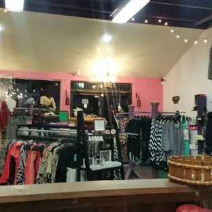 Large variety of women's clothing from sizes Small to 3X