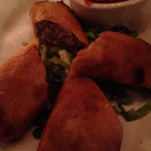 Cheesesteak Egg Rolls