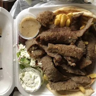 Gyro platter