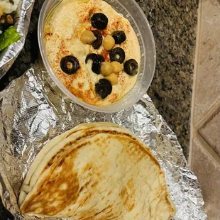 5A. Hummus and Pita