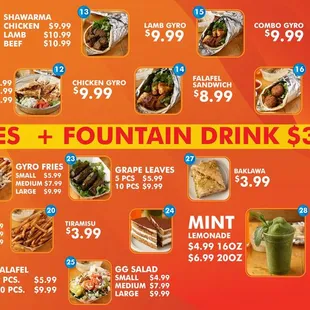 The gyro guys    menu