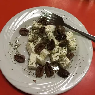 Feta &amp; olives... pretty good