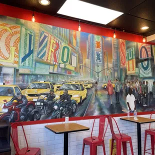 Big wall mural