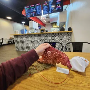 Knitting while I wait