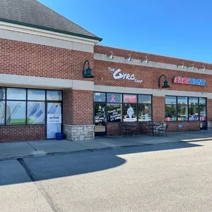 the outside of the store