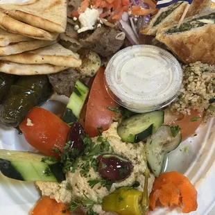 Gyros King Greek Combo