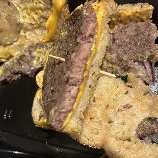 Patty Melt with missing onions?