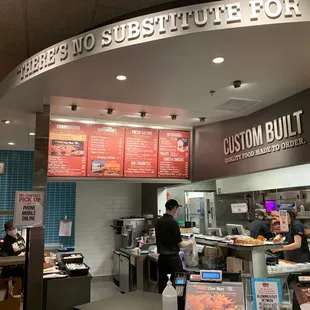 customers in the restaurant