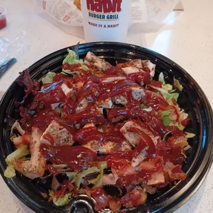 BBQ chicken salad