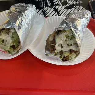 2 Beef Gyro Sandwich