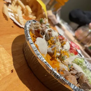 Chicken Platter &amp; Fries