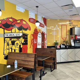 Clean &amp; comfy interior