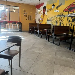 Dining area. Feb. 2025.