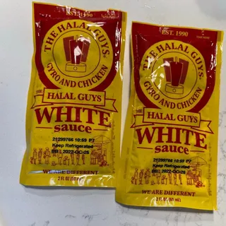 White Sauce Packet To-Go