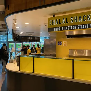 The Halal Shack inside the Highlander Union Building