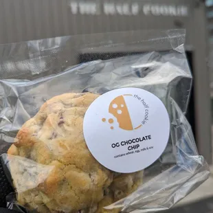 OG chocolate chip cookie