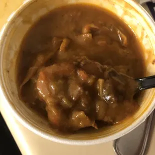 Cup of gumbo