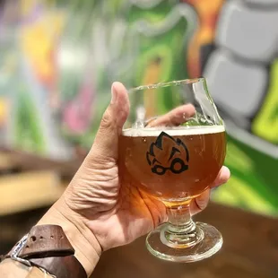 Yuzu Beer 9% and good vibes only...