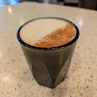 a cup of coffee