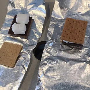 Yummy s'mores!