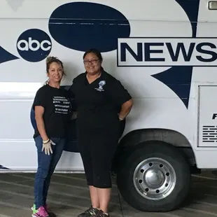 Having fun with Channel 8!