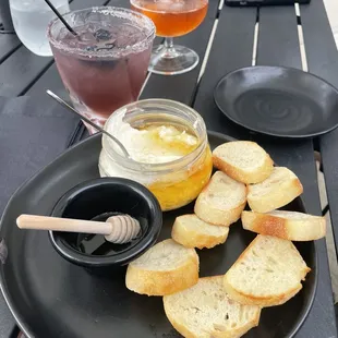 Summer BBC, Kentuckian, ricotta and honey