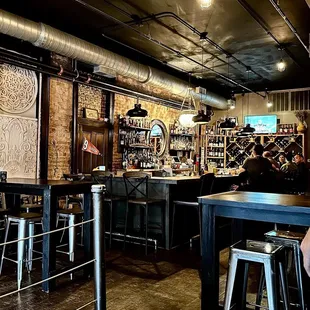 the interior of a restaurant