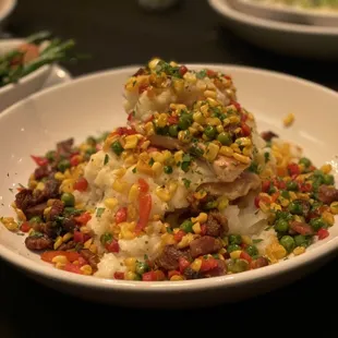 Chicken succotash