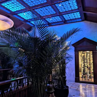 The Hamilton - foyer above the stairs that'll lead you down to Live Hamilton (live music and shows). Neat building!