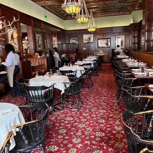 One of the many seating areas.