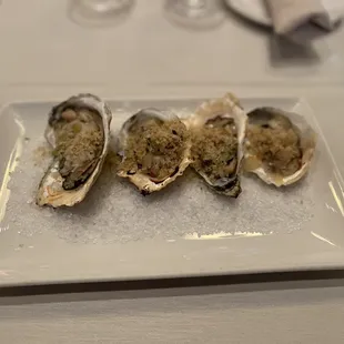 Grilled Oysters
