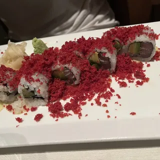 Crunchy Tuna Sushi Roll