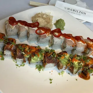 Fire Dragon Sushi Roll