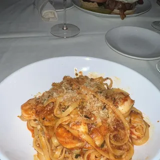 Shrimp Linguine
