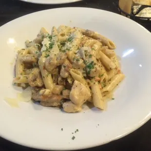 Penne with sausage and chicken!