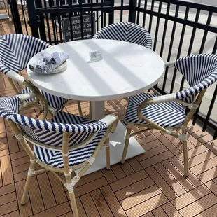 Patio seating